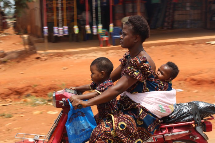 Igbo Mother & Her Baby Girls - Picture of The Year 2013
