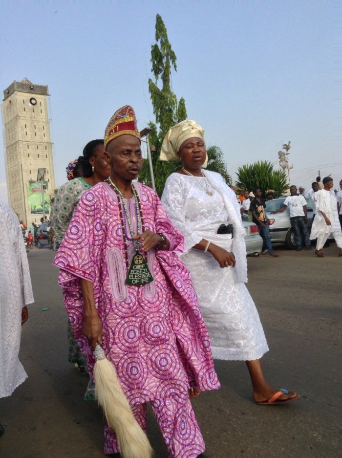 High Priest Olojo Festival - Ile Ife Osun State Nigeria 11/30/2013