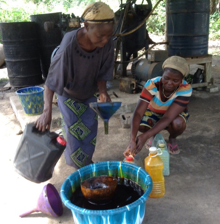 Making Palm Oil