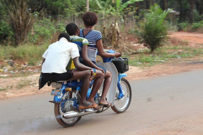 Obolo Village Female Motorcyclists