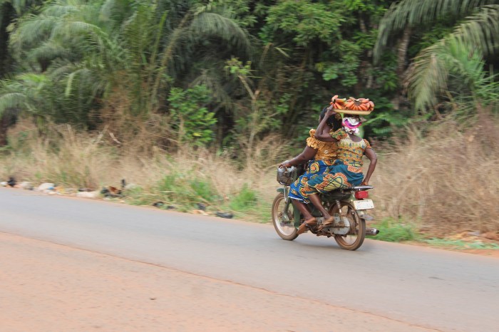 Obolo Village Female Motorcyclists