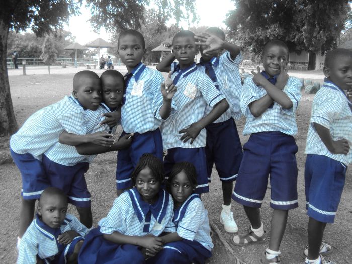 Unique Praise Model Academy Students