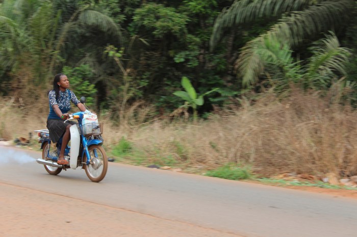 Obolo Village Female Motorcyclists