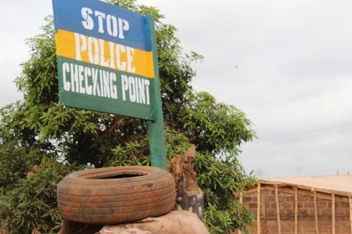 Police Checking Point