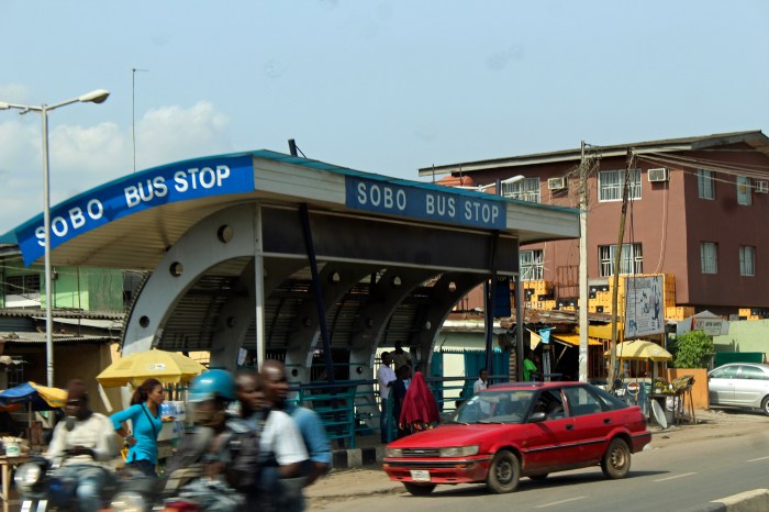 Sobo Bus Stop | Lagos State 