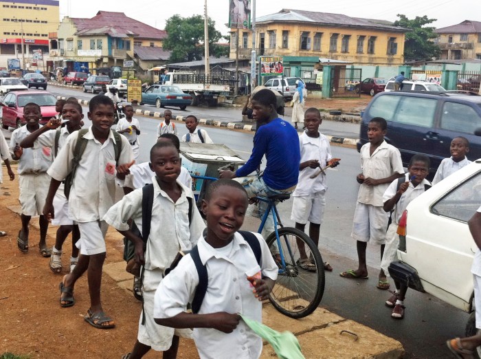 Ibadan Boys High School Students