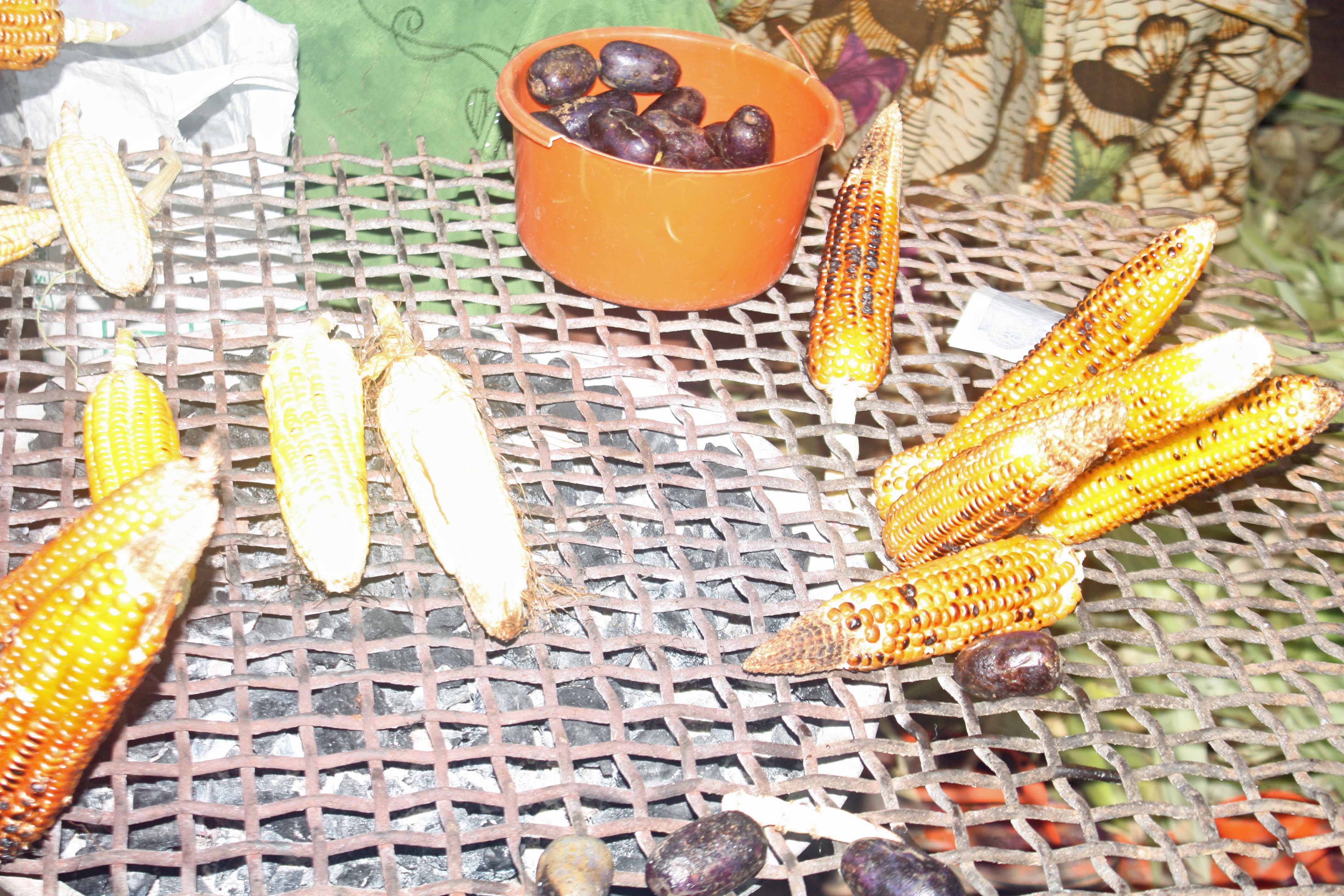 Roast African Pear and Corn