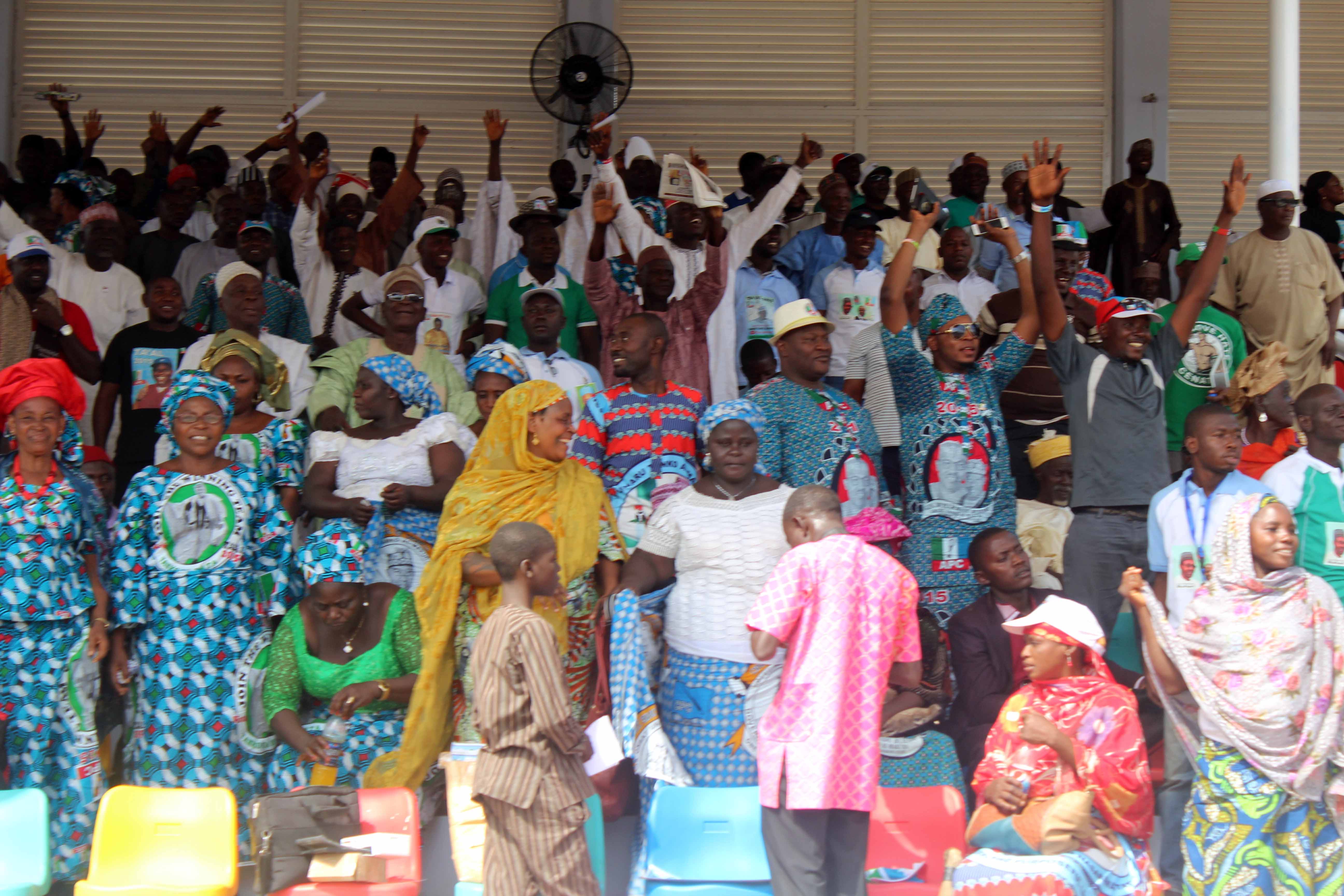 Muhammadu Buhari Presidential Campaign Rally 2015 (Lafia)