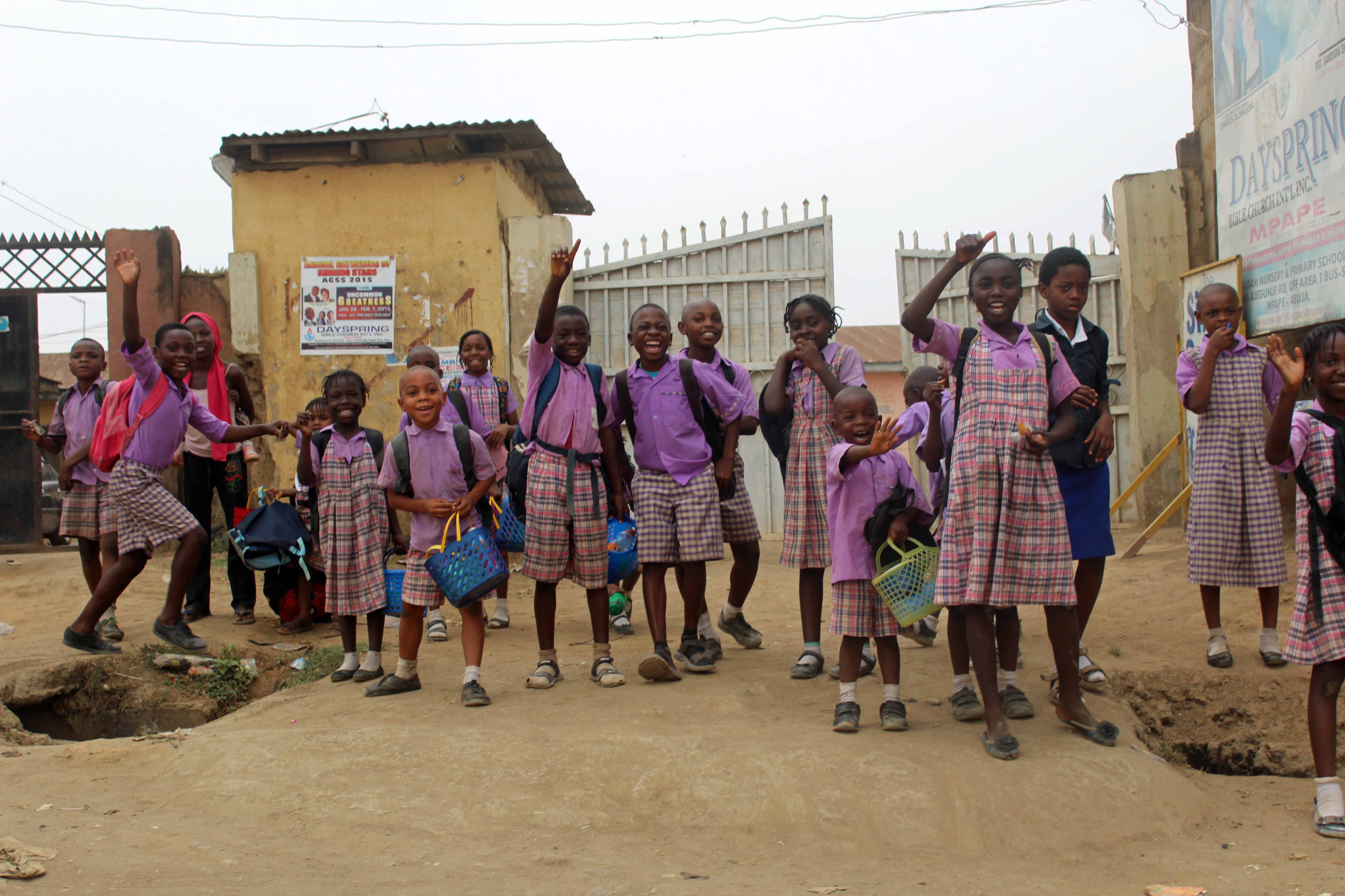 School Children in Mpape