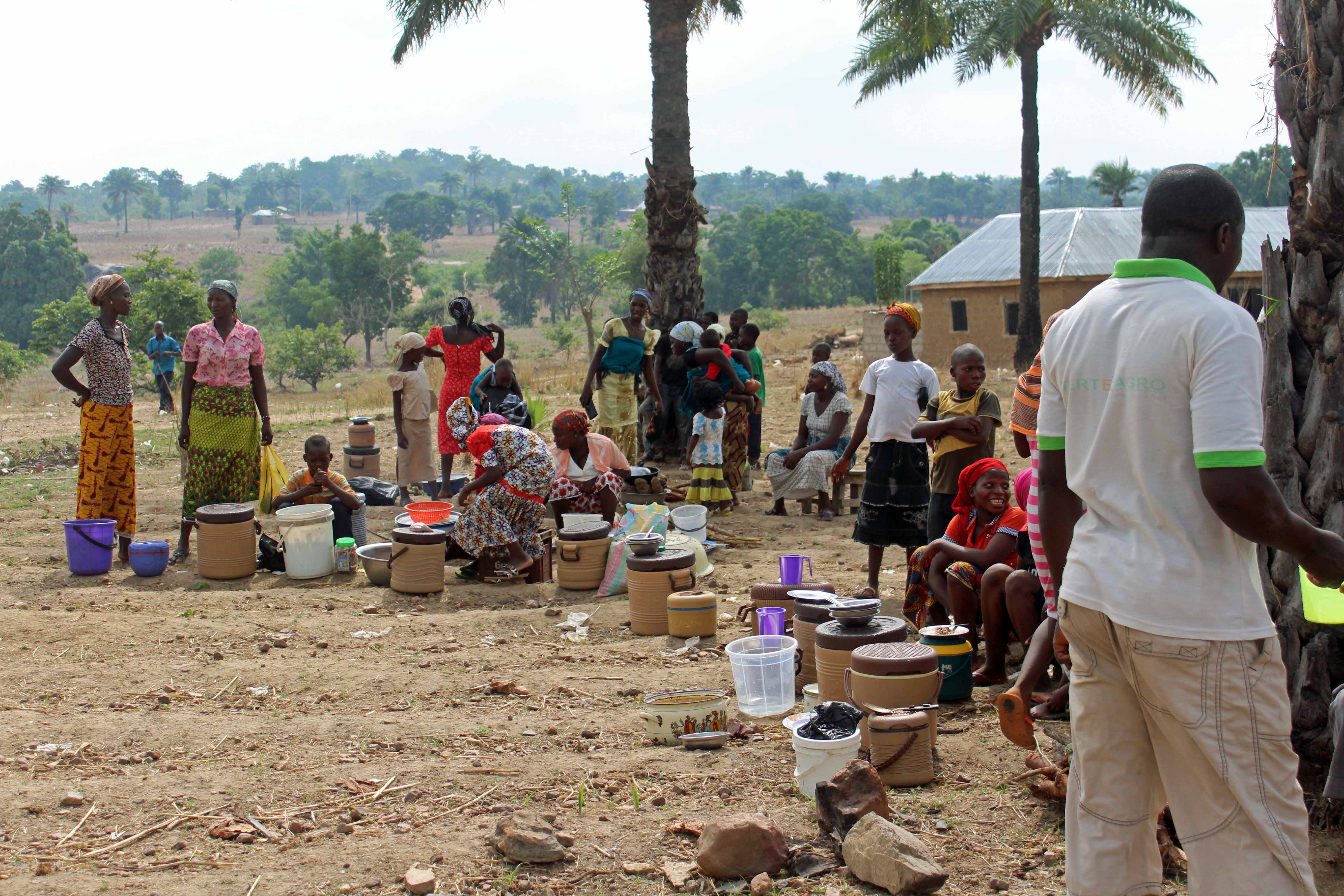 Community Food Wakama Village Akwanga Nigeria
