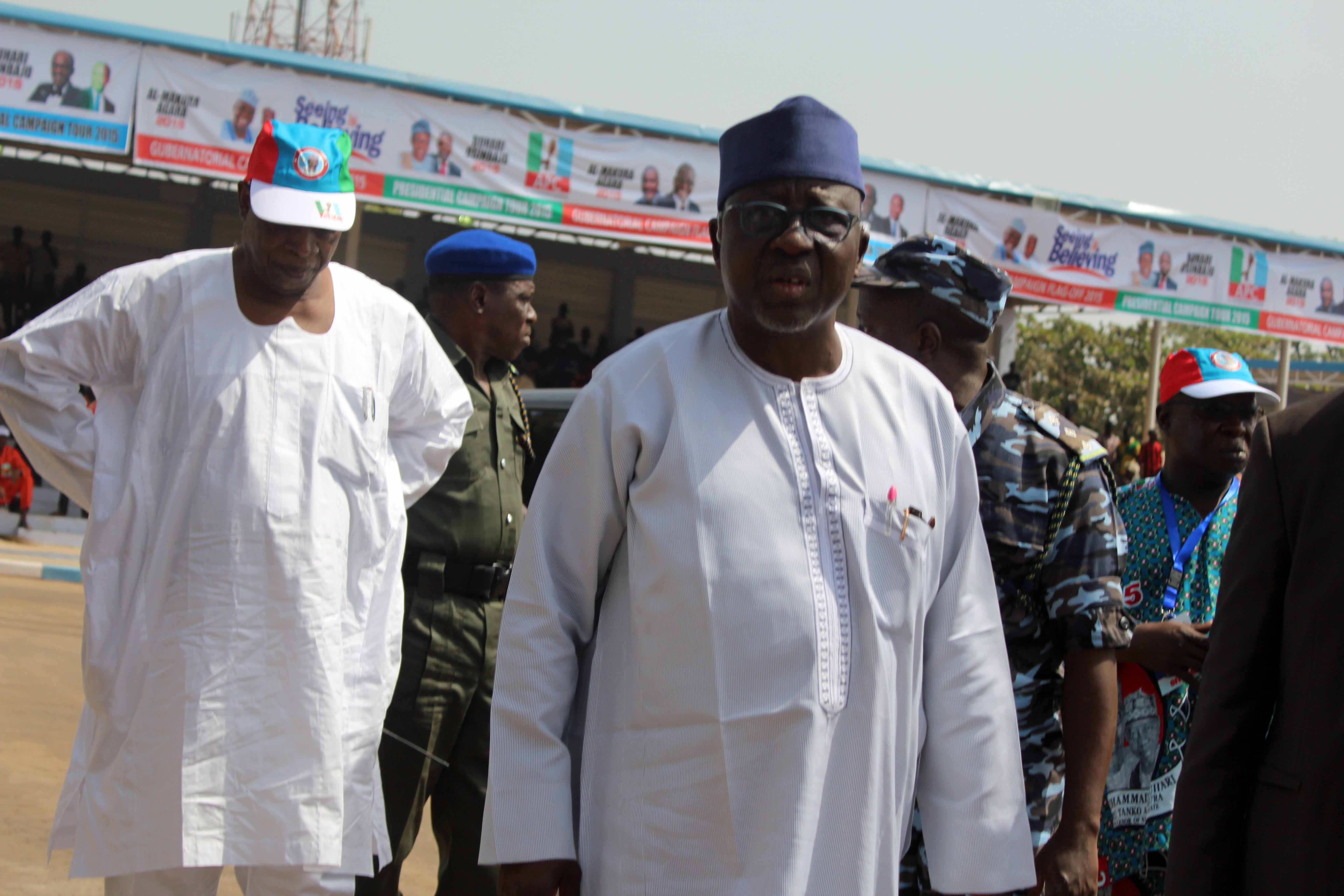Senator Abdullahi Adamu & Governor Umaru Tanko Al-Makura