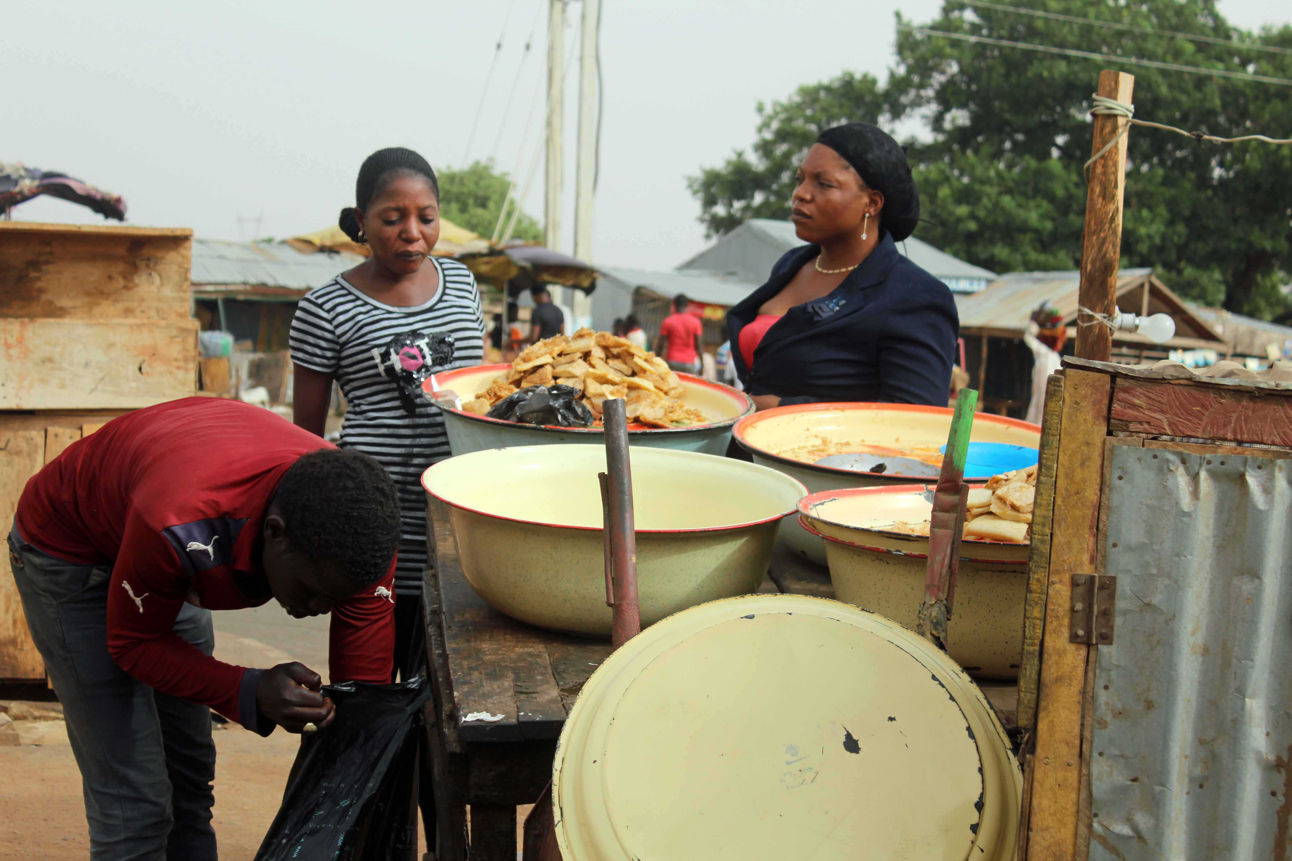 Fried Yams in Gombe