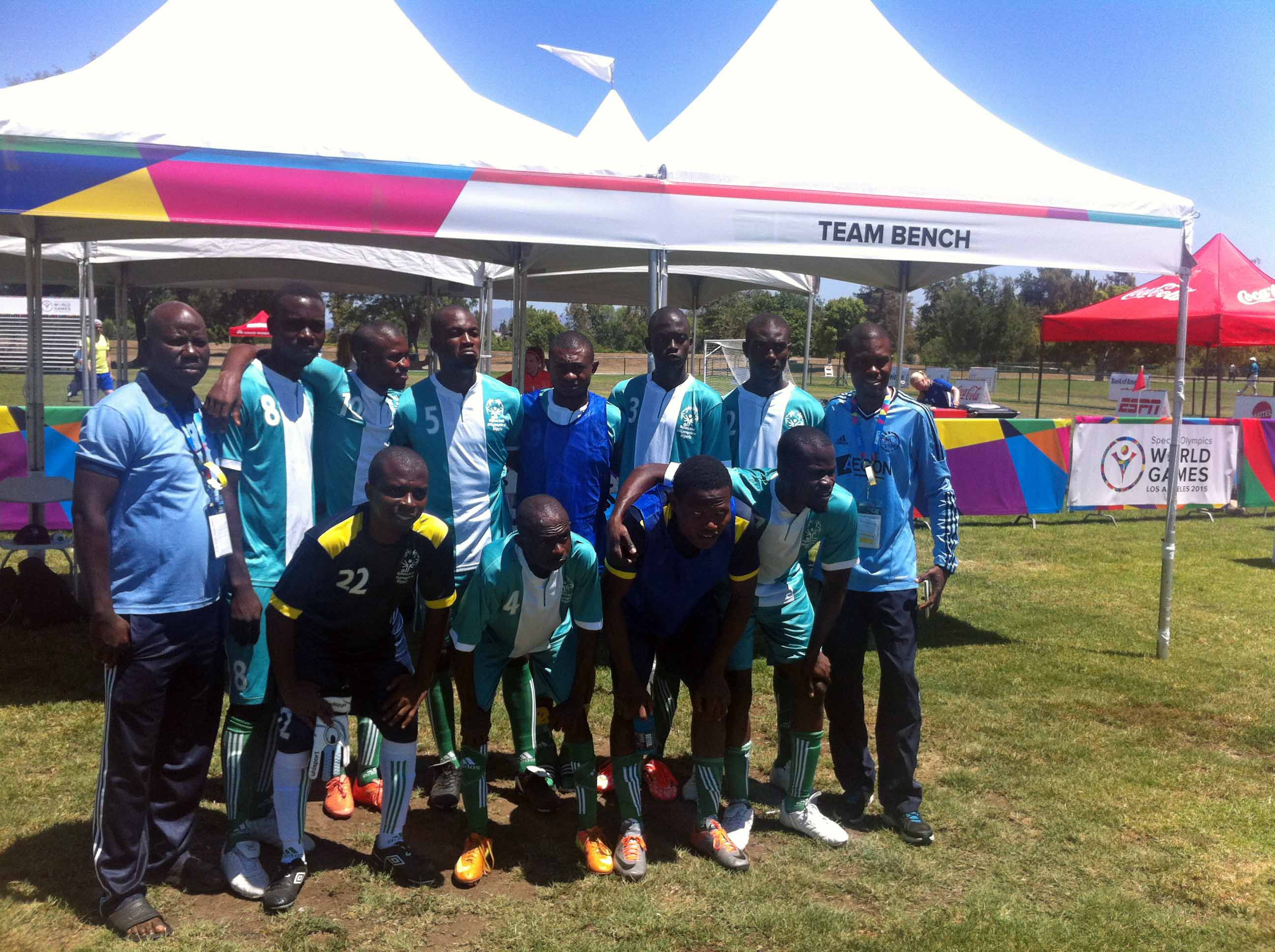 Nigerian Soccer Team @ World Games
