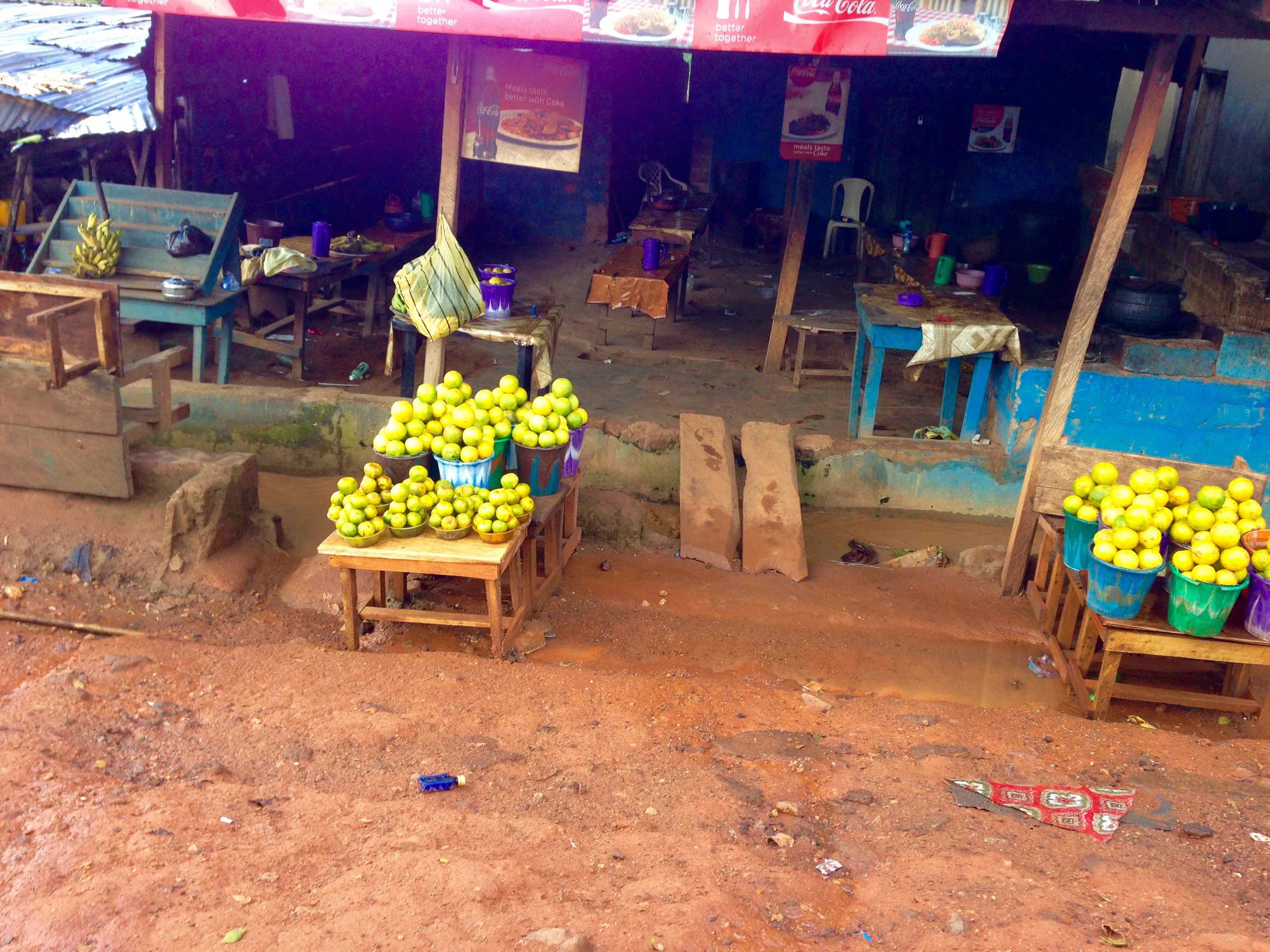 Roadside Market in Erin Oke Osun