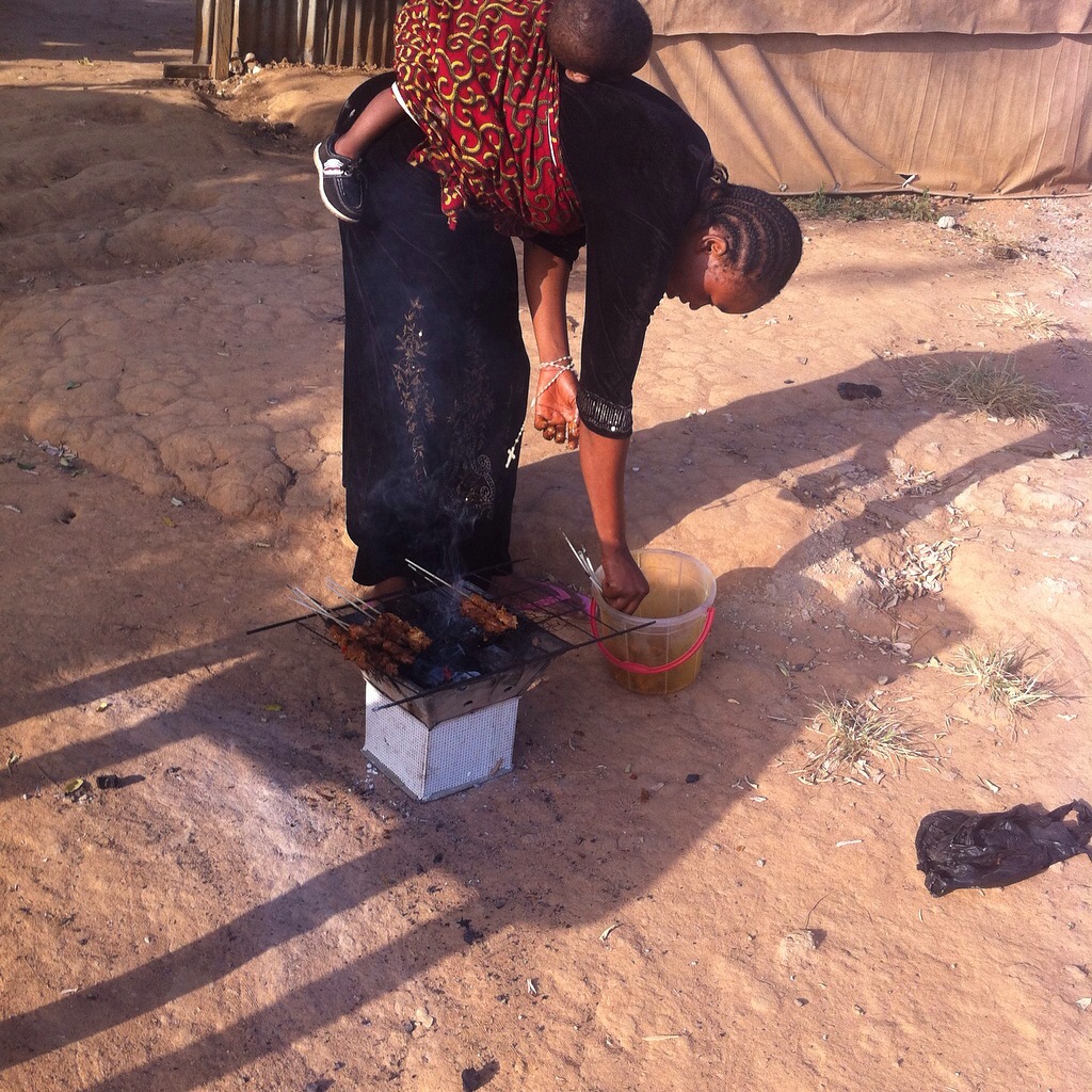 Grilling Grasshoppers