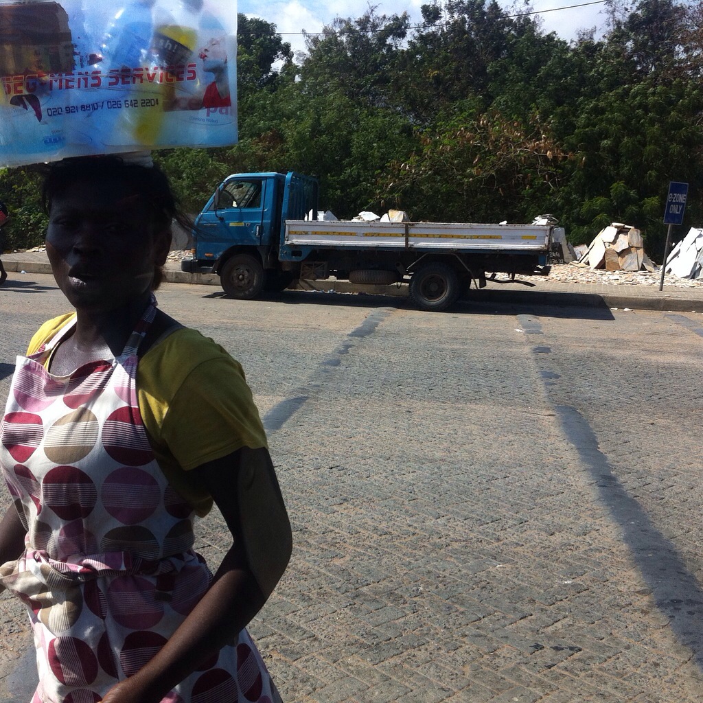 Roadside Hawking in Accra