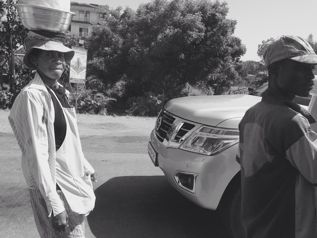 Roadside Hawking in Tema