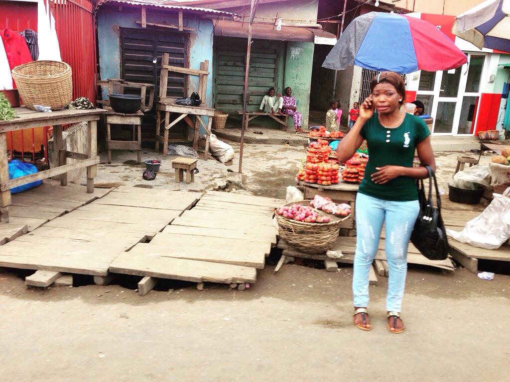 Street Market in Lagos