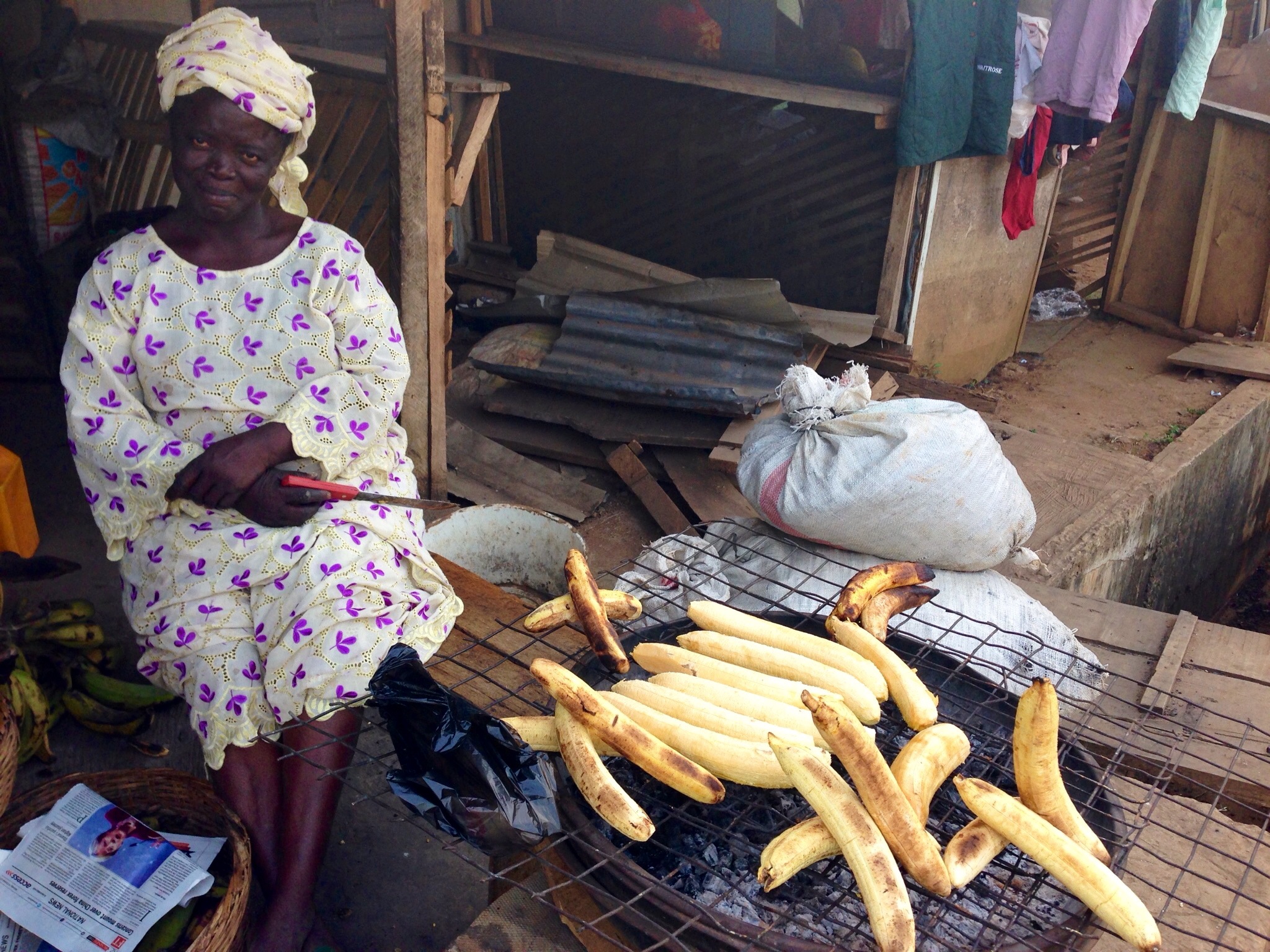 Roast Plantain (Street Food)