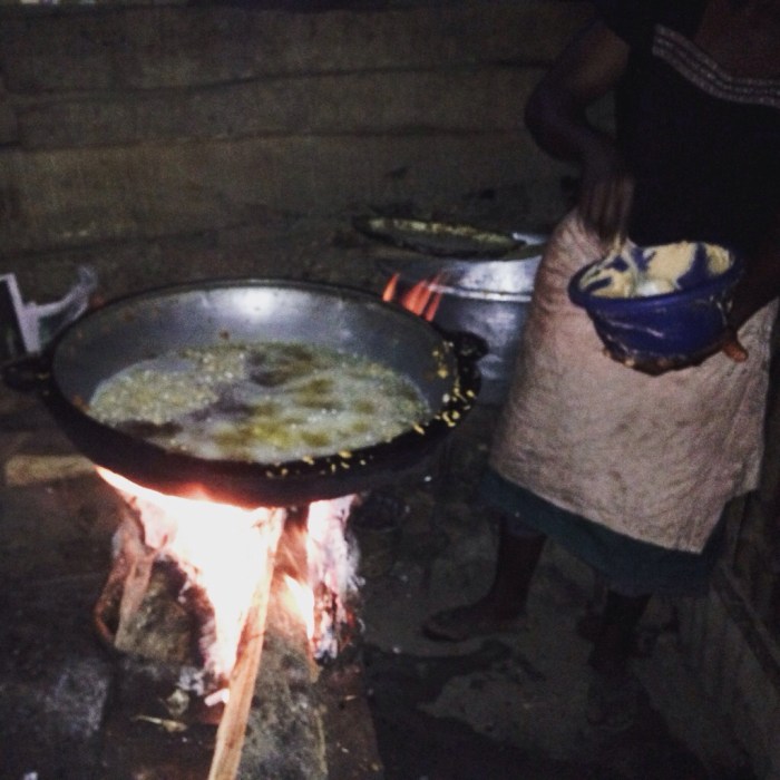 Woman frying akara in Ilaje, Osun, Nigeria. #JujuFilms