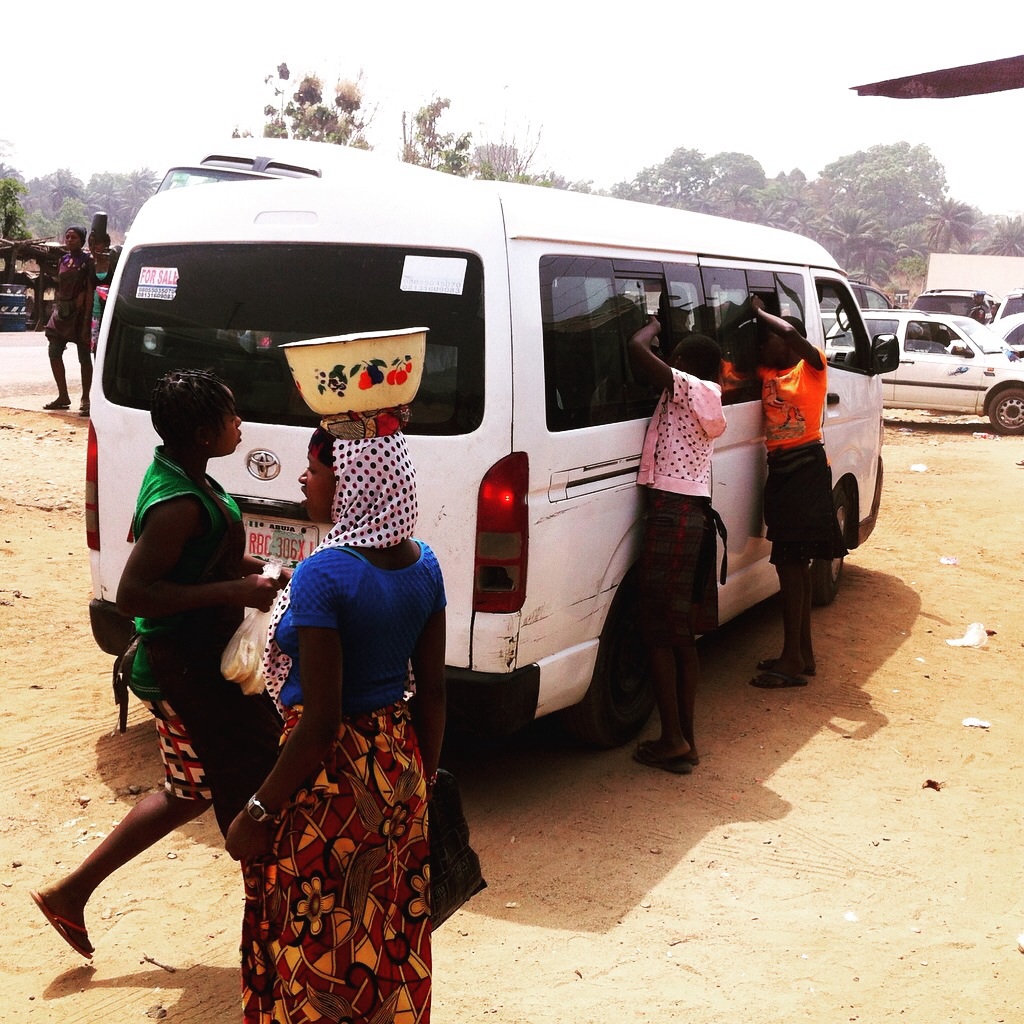 Fulani Girl Hawking Wara