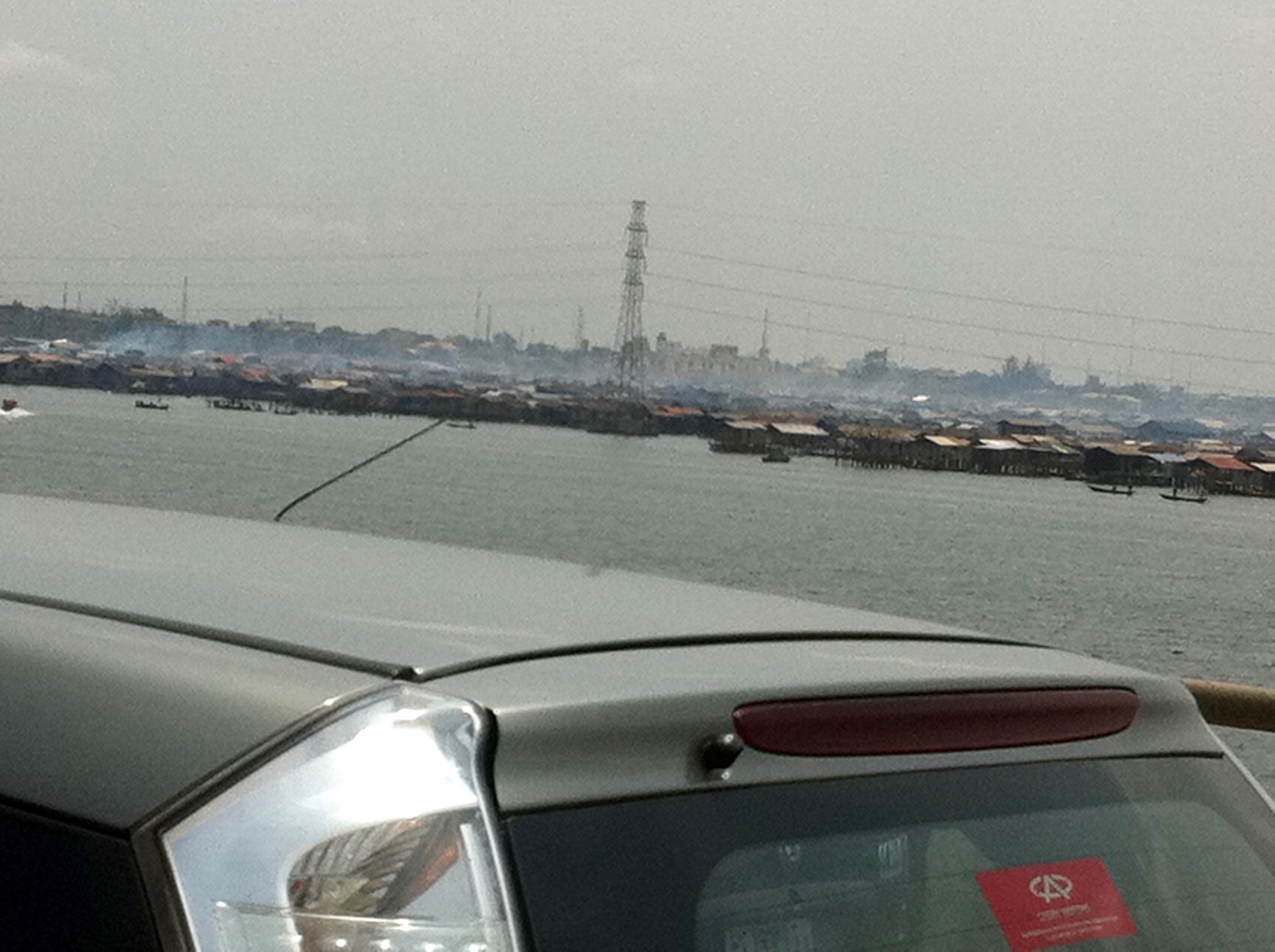 Lagos on 3rd Mainland Bridge