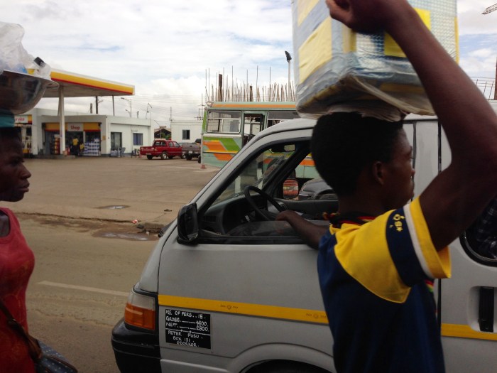 Roadside Hawking in Accra