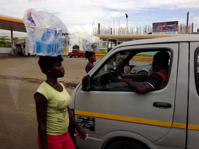 Roadside Hawking in Accra