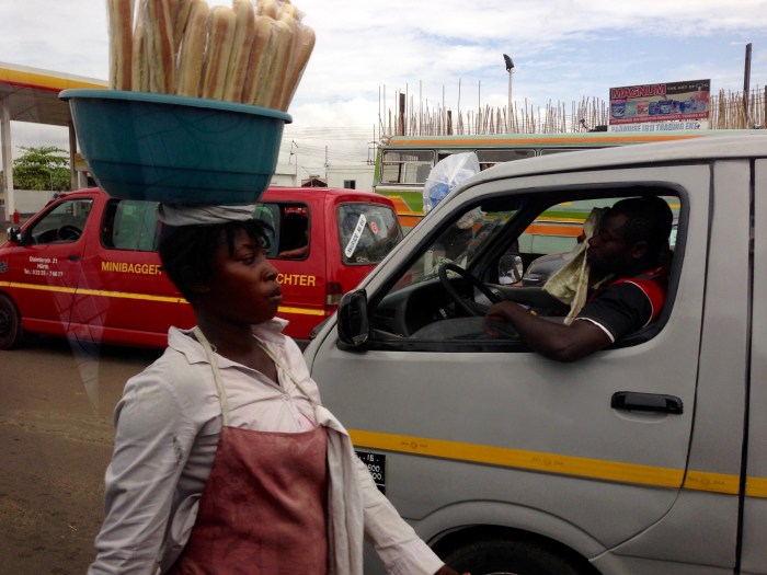 Roadside Hawking in Accra