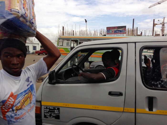 Roadside Hawking in Accra