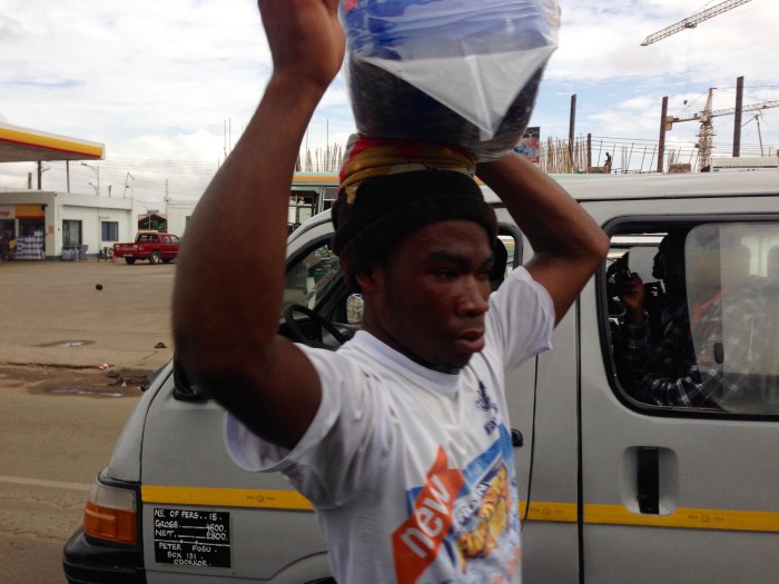 Roadside Hawking in Accra
