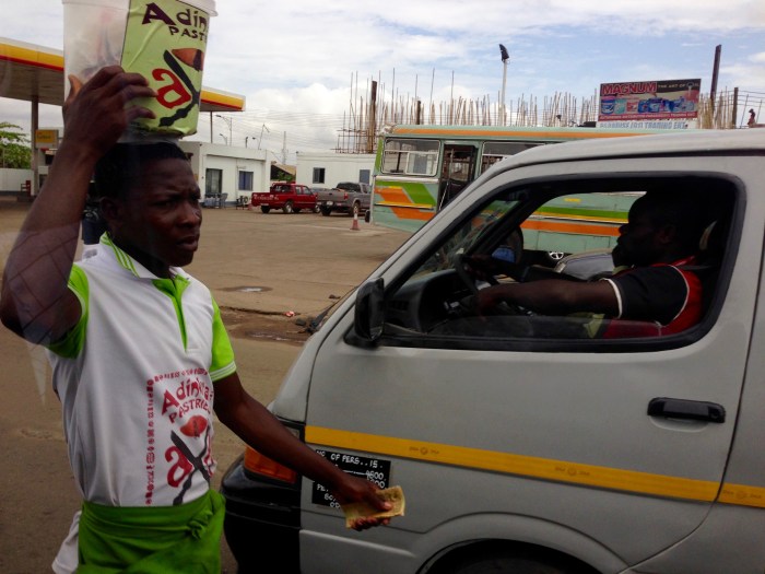Roadside Hawking in Accra