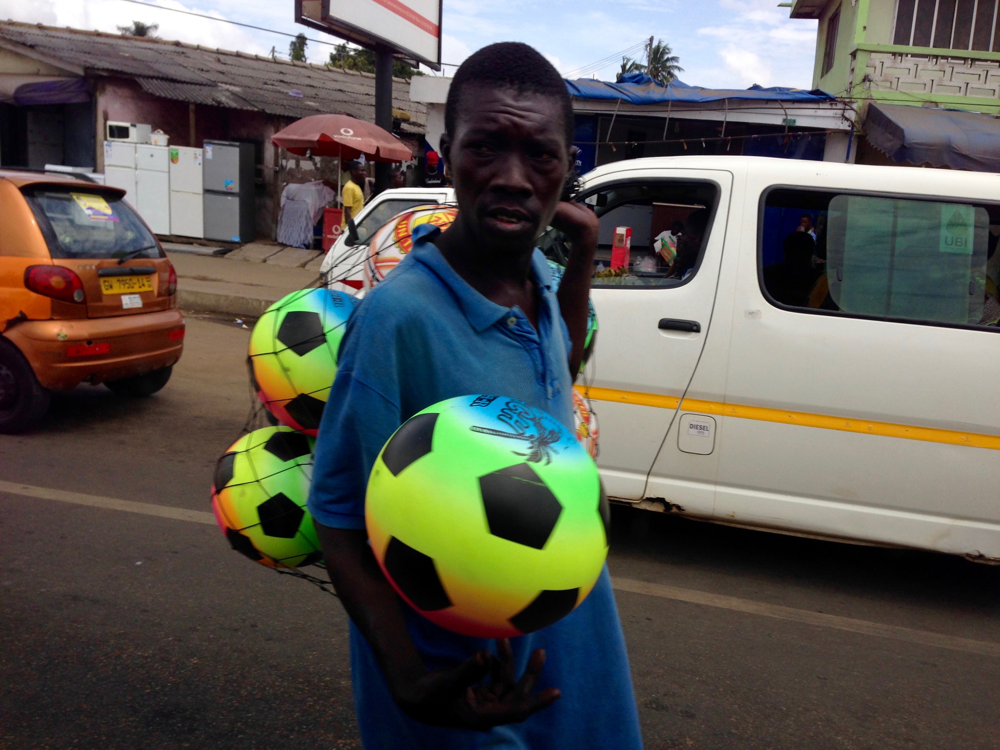 Hawking Soccer Balls
