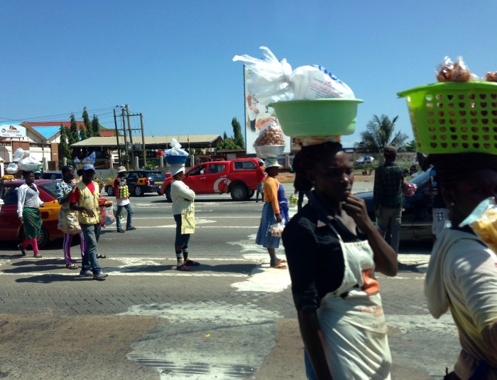 Roadside Hawking in Greater Accra