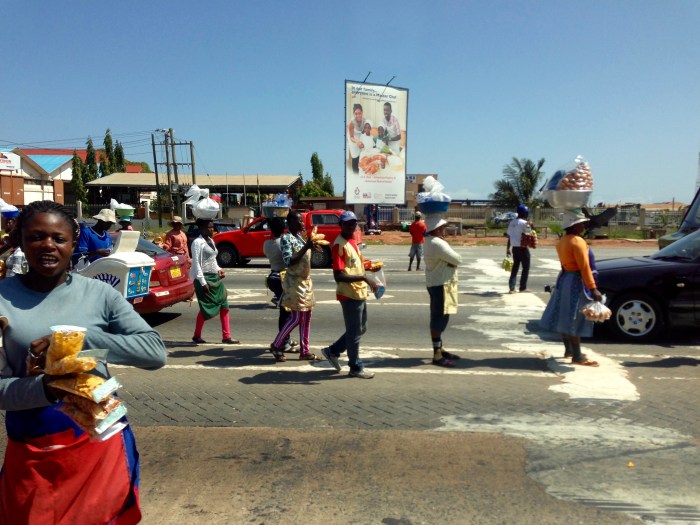Roadside Hawking in Greater Accra