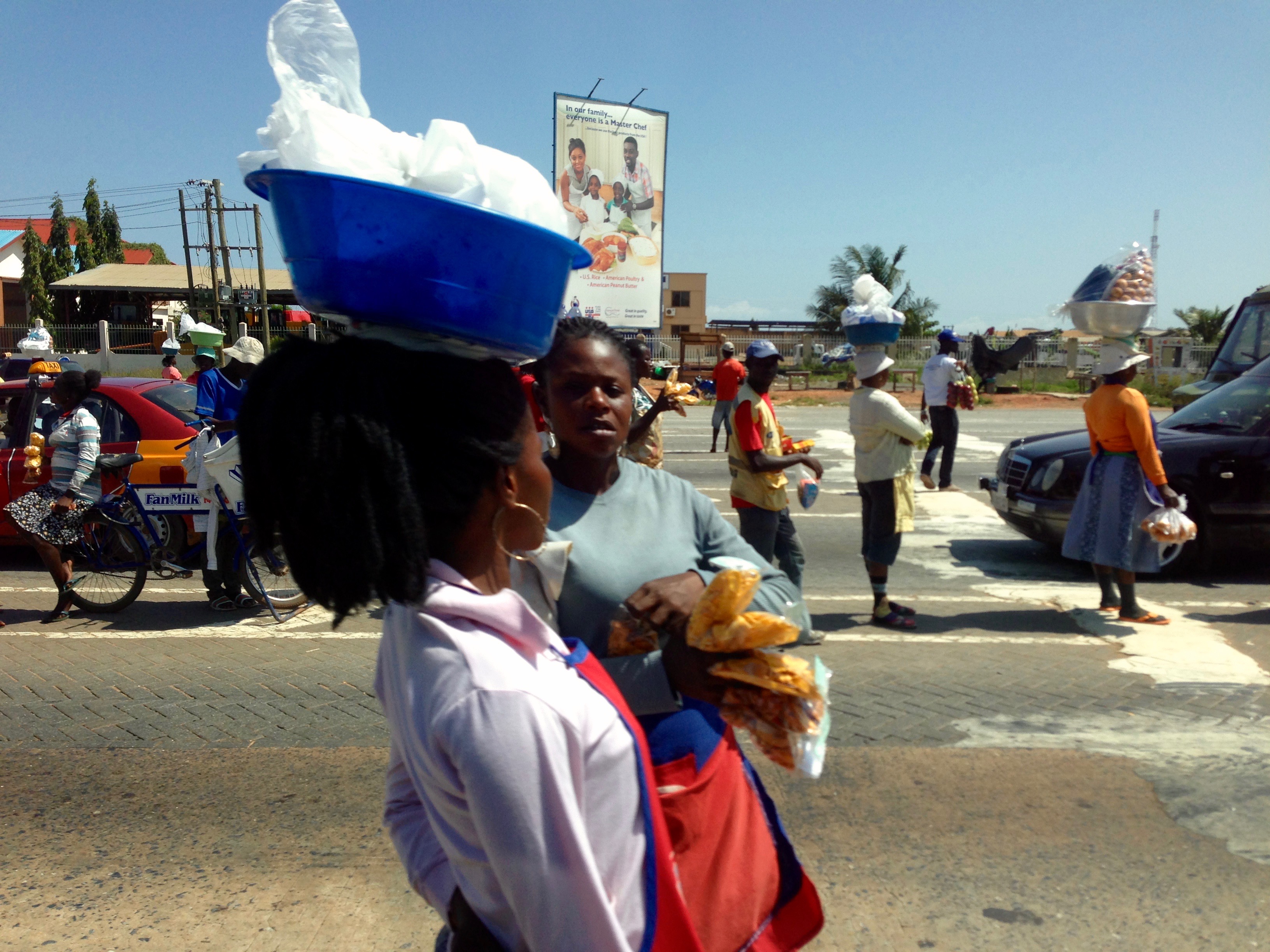 Roadside Hawking in Greater Accra