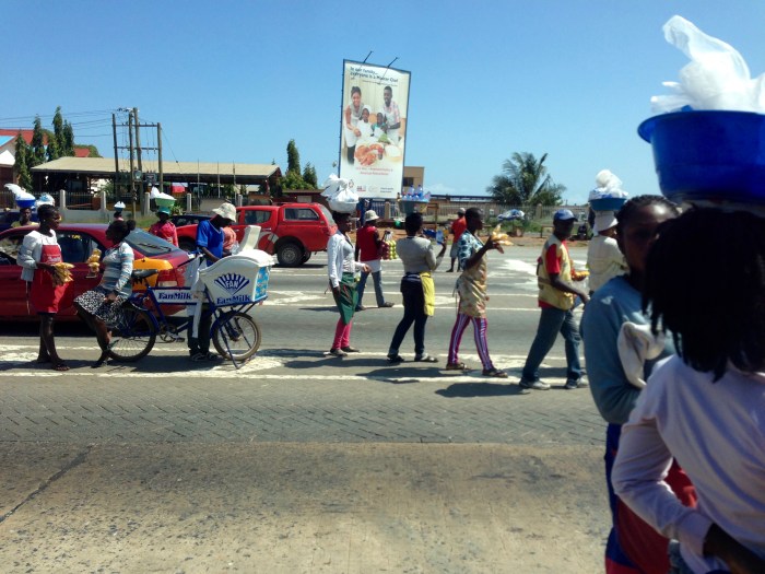 Roadside Hawking in Greater Accra