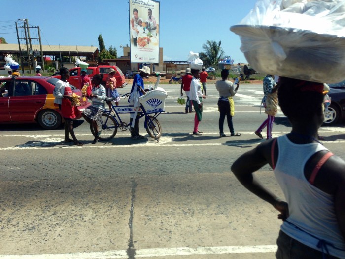 Roadside Hawking in Greater Accra