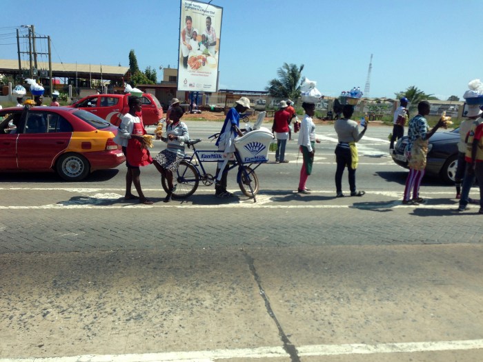 Roadside Hawking in Greater Accra