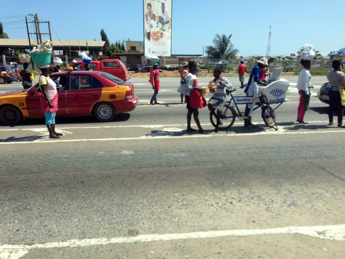 Roadside Hawking in Greater Accra