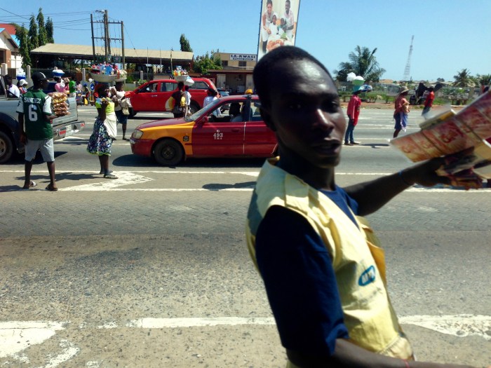 Roadside Hawking in Greater Accra