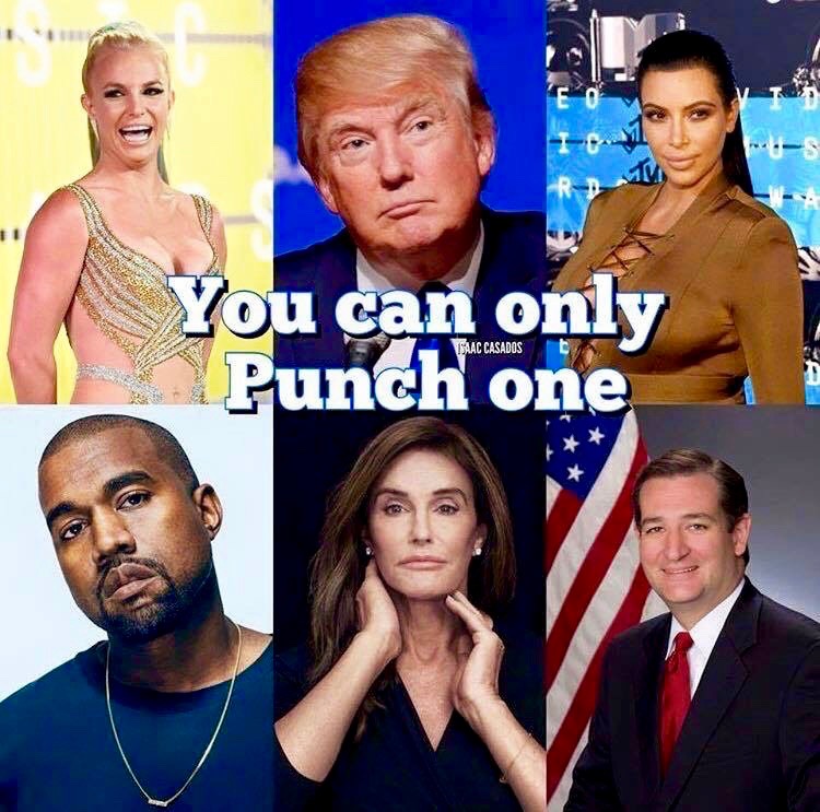 You can only punch one