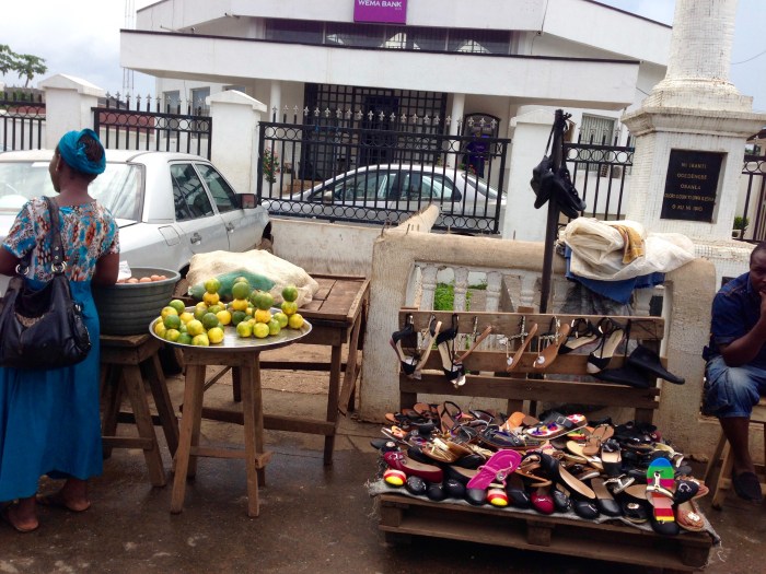 Street Market Adimula Palace Roundabout