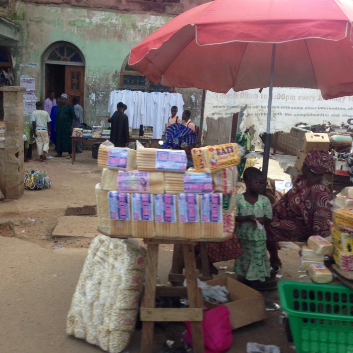 Street Market Oshogbo Osun State Nigeria