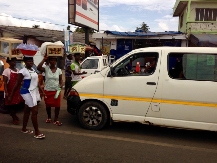Street Hawking in Accra