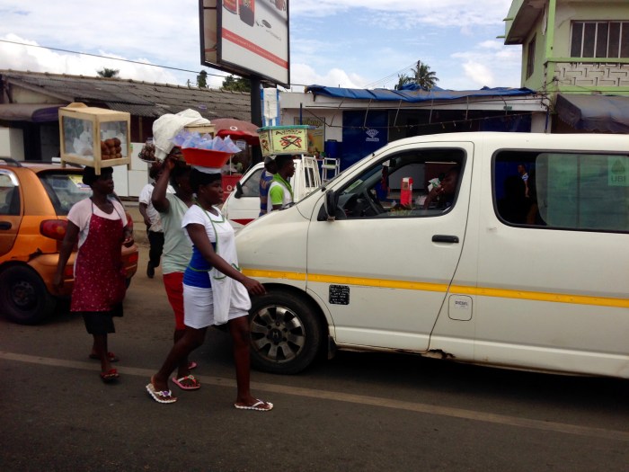Street Hawking in Accra