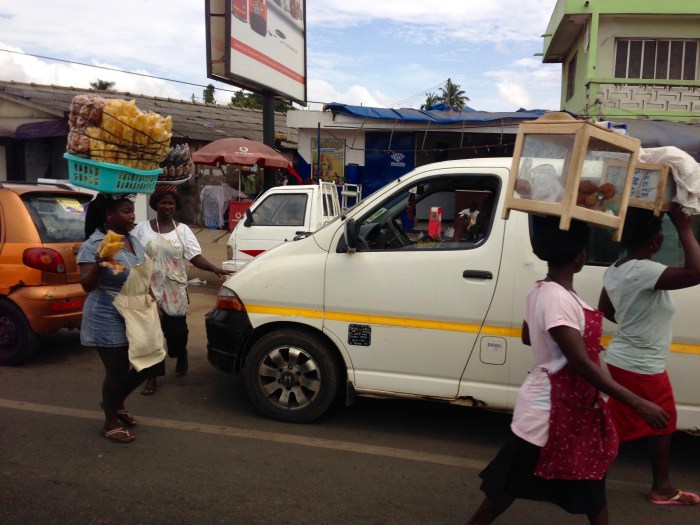 Street Hawking in Accra