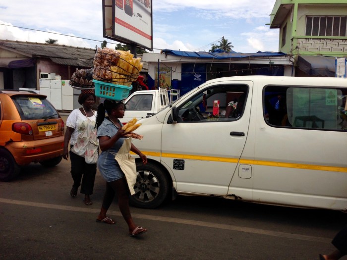 Street Hawking in Accra