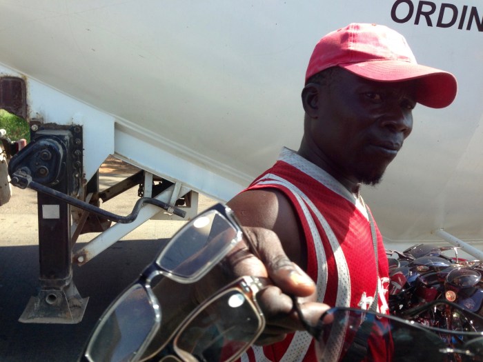 Roadside Hawking in Tema Ghana
