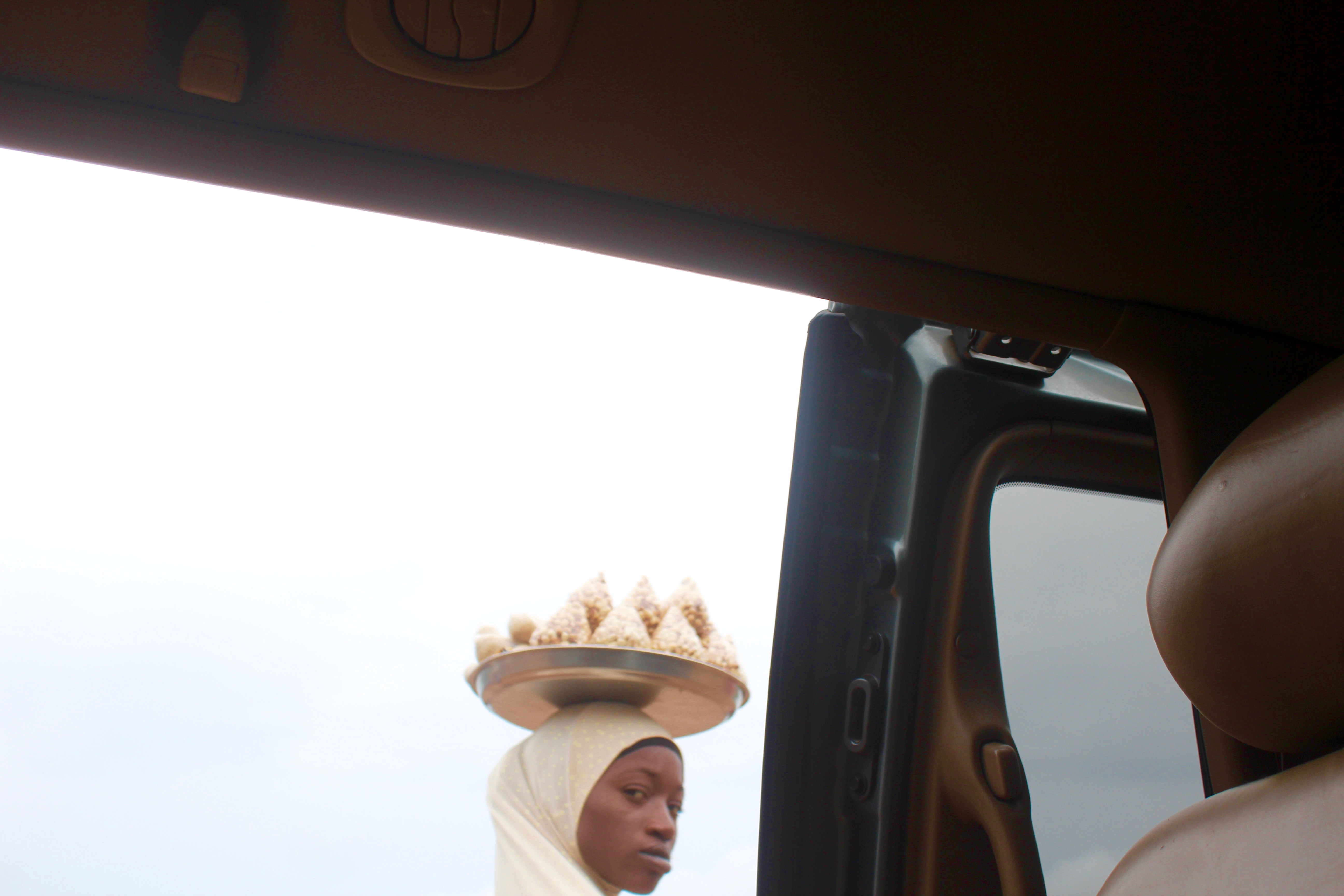 Igbira Girl Hawking Cashews in Kogi State Nigeria